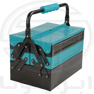 جعبه ابزار فلزی 30سانت 3طبقه اتومات روماتون 9033